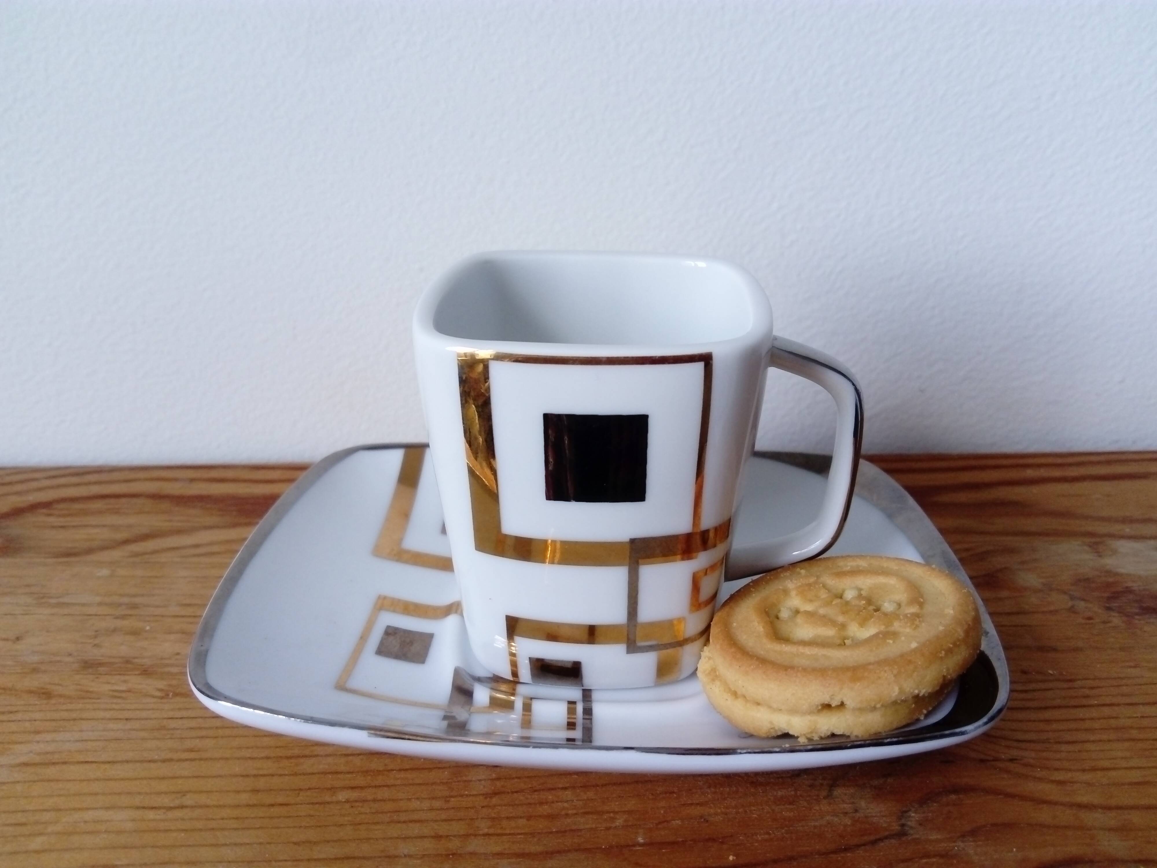 Vintage art deco cup and saucer