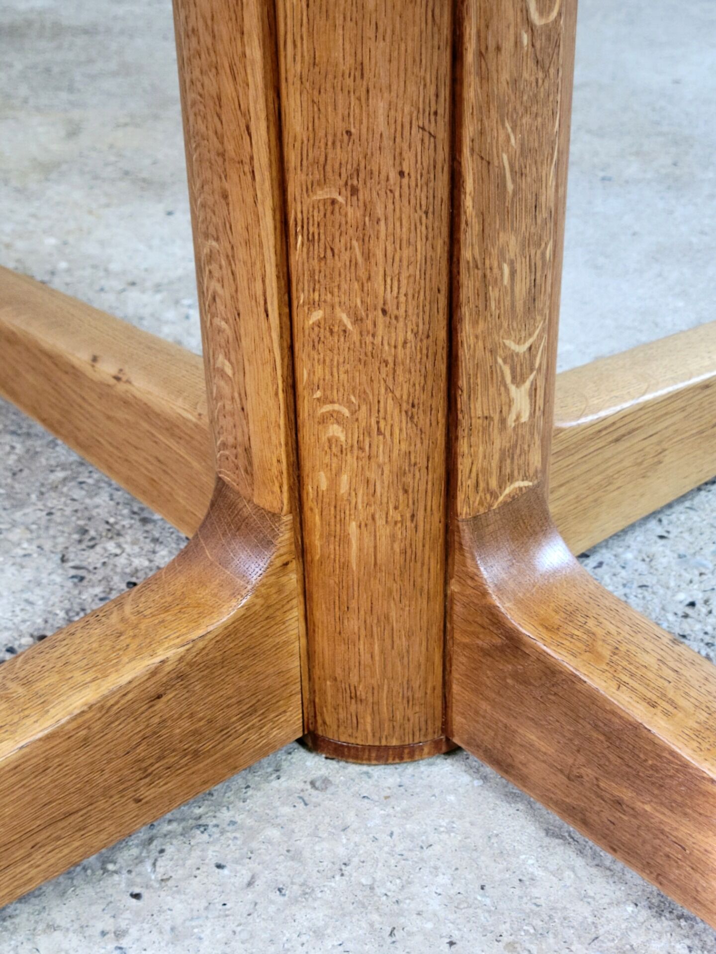 RY Møbler RY35 extendable dining table in solid oak, 1979