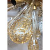 Lustre en verre de Murano