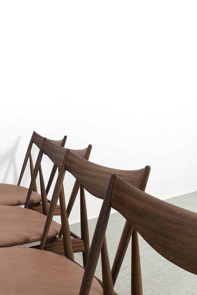 Dining Chairs by Kurt Østervig, Set of 4