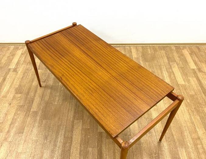 Drevotar coffee table, vintage czech 1960s