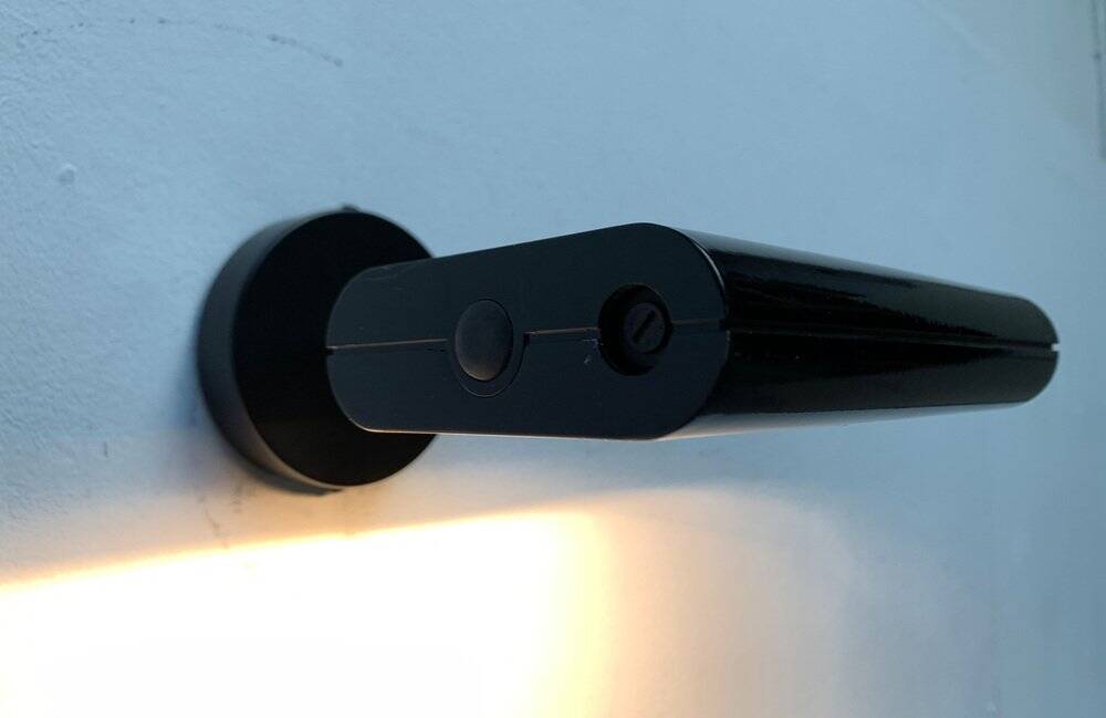 Postmodern Italian wall light Aton Parete by Ernesto Gismondi for Artemide, 1980s, set of 2.