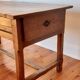 Table de ferme ancienne en bois de hêtre XIXème