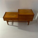 Light wood storage unit