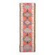 3x10 Salmon Geometric Pattern Vintage Runner, Mid Century Modern, 92x302 Cm