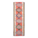 3x10 Salmon Geometric Pattern Vintage Runner, Mid Century Modern, 92x302 Cm