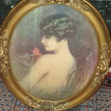 Old framd portrait