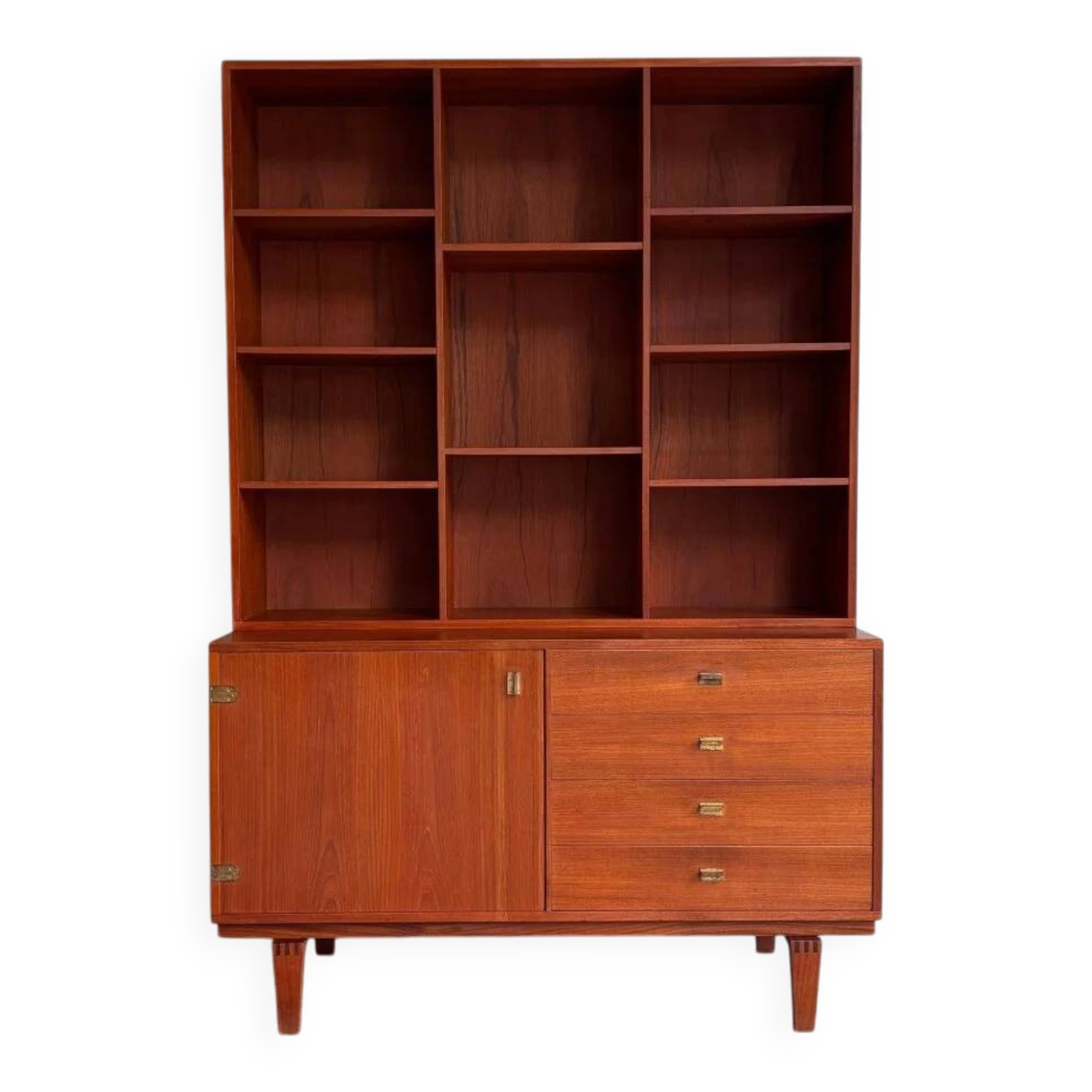 Vintage bookcase - wall cabinet teak Peter Løvig