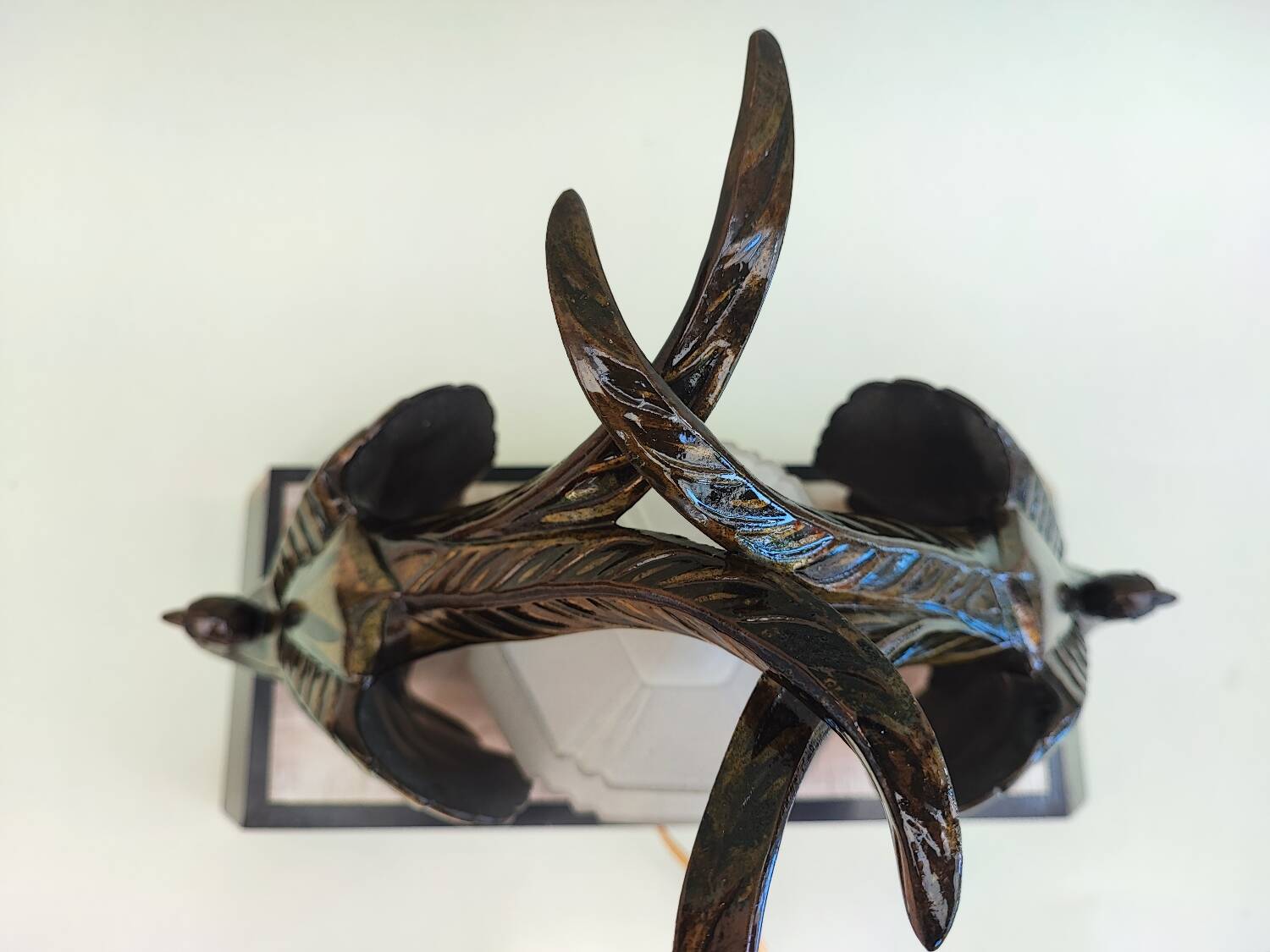 Art déco lamp by Rochard