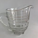 Lot of glasses and carafe year 50