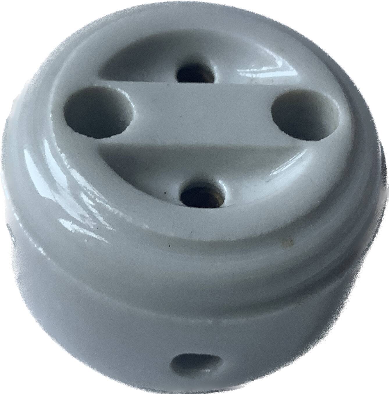 Wall porcelain socket