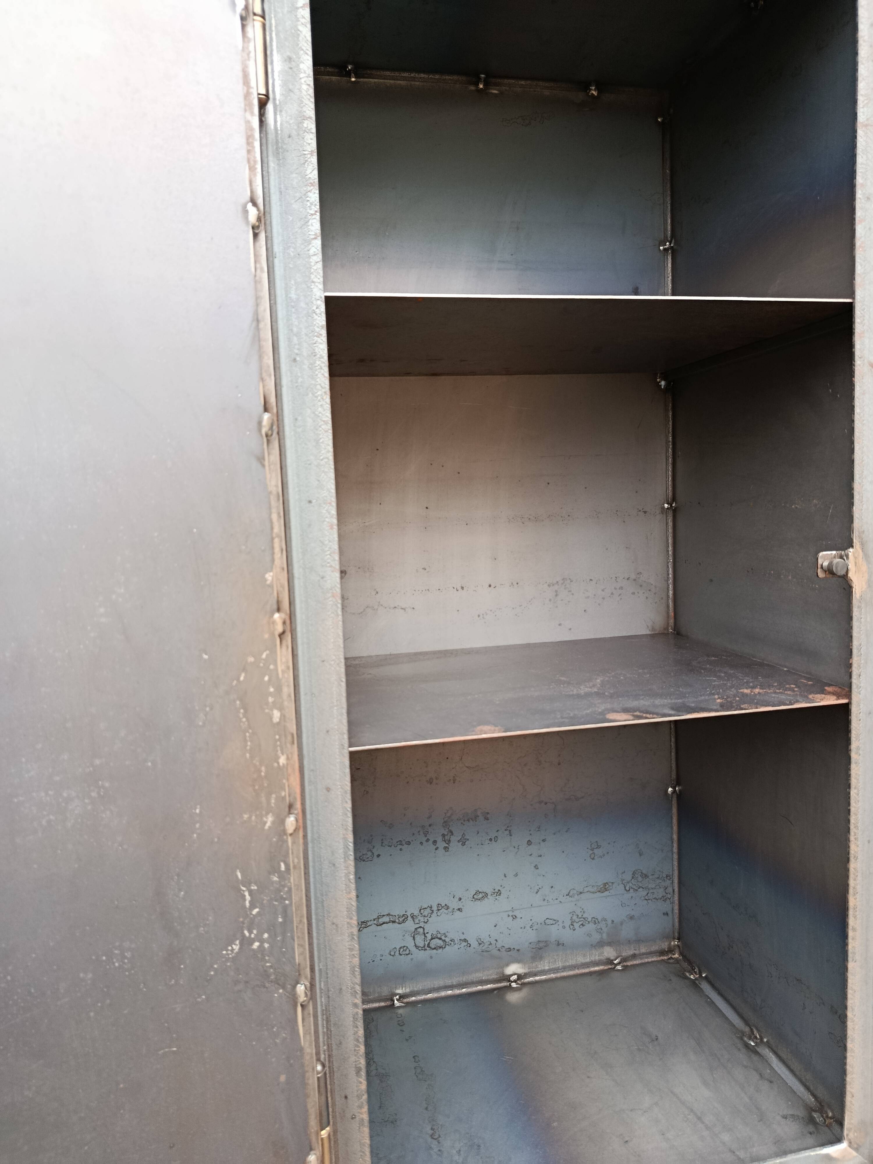 storage furniture letrapu in raw steel