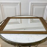 art deco mirror top gilded 30s