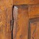 Chestnut buffet with bi-partite panel doors