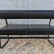 Vintage 2-seater sofa, 1980s salon design.