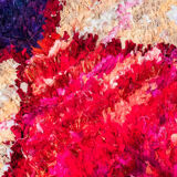 Carpet boucherouite Moroccan shag rug 130x231cm