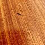 Old Scandinavian design rectangular teak table from the 60s vintage