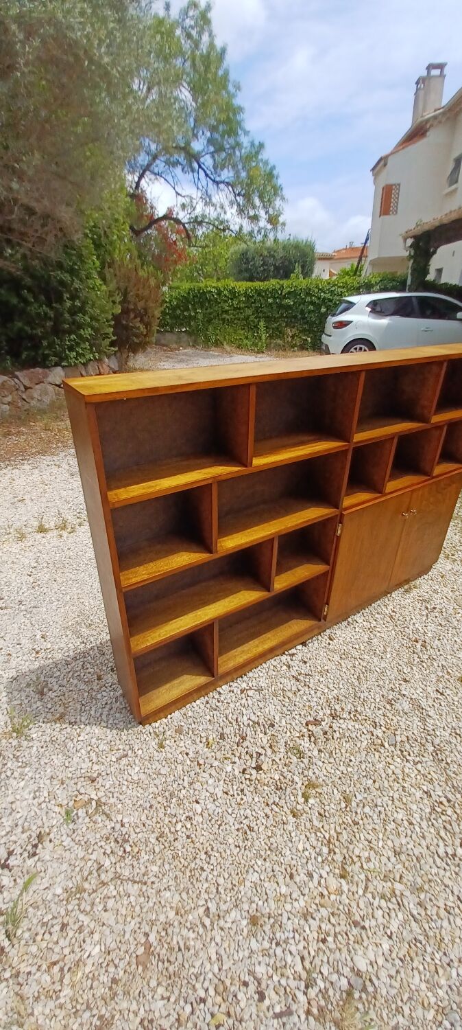 Scandinavian open bookcase vintage 1950s open bookcase