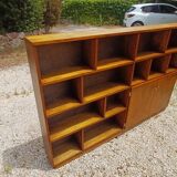Scandinavian open bookcase vintage 1950s open bookcase