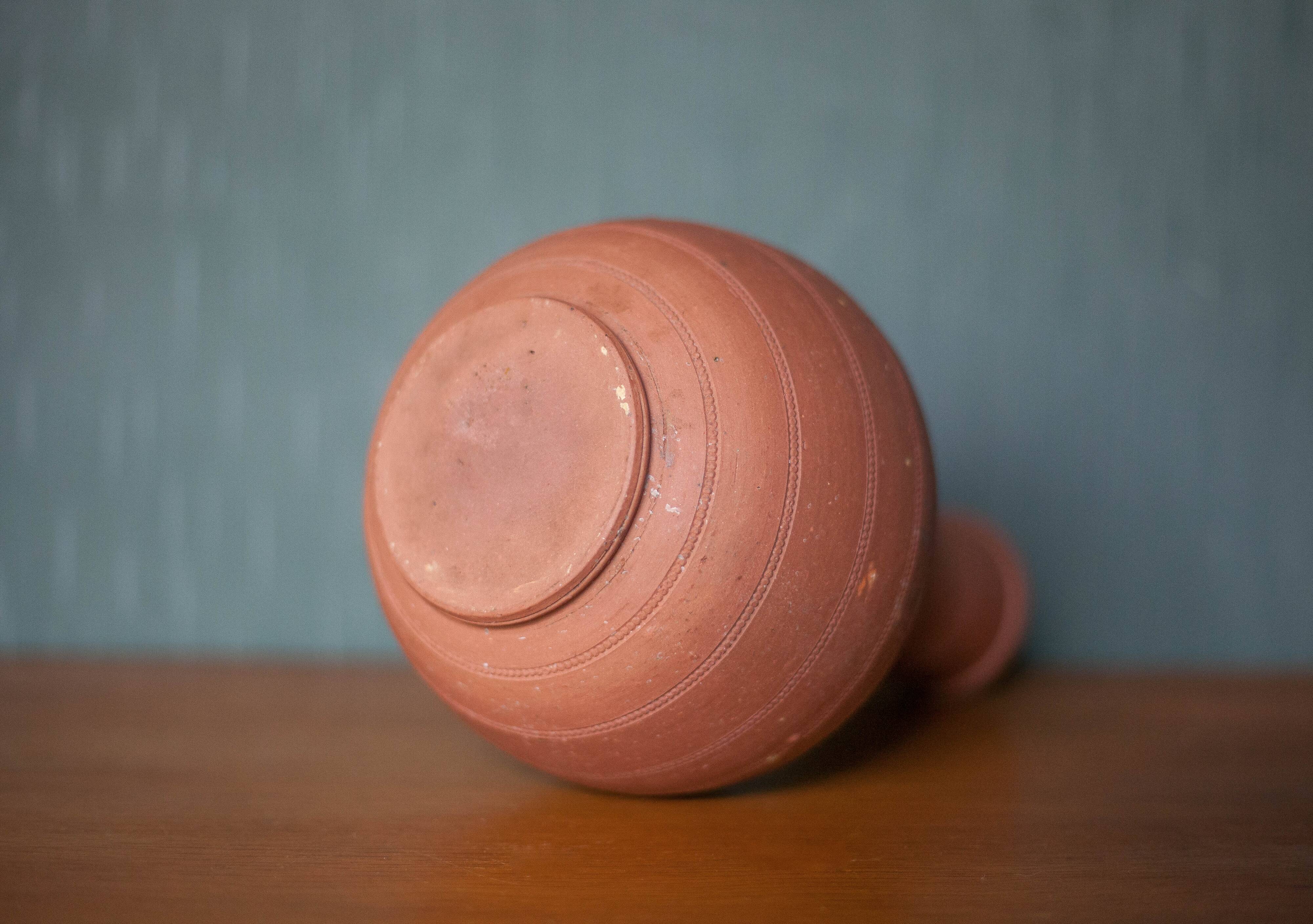 Vintage terracotta vase