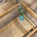 Coffee table in pine and glass Regain 1980