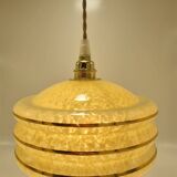 Speckled glass pendant light