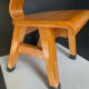 Vintage beech chair from the 1950s-60s.