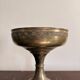 Footed Bowl Silvered Metal Second Empire Pearl Decor 19th Century