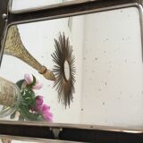 Barber vintage triptych mirror 24x60cm