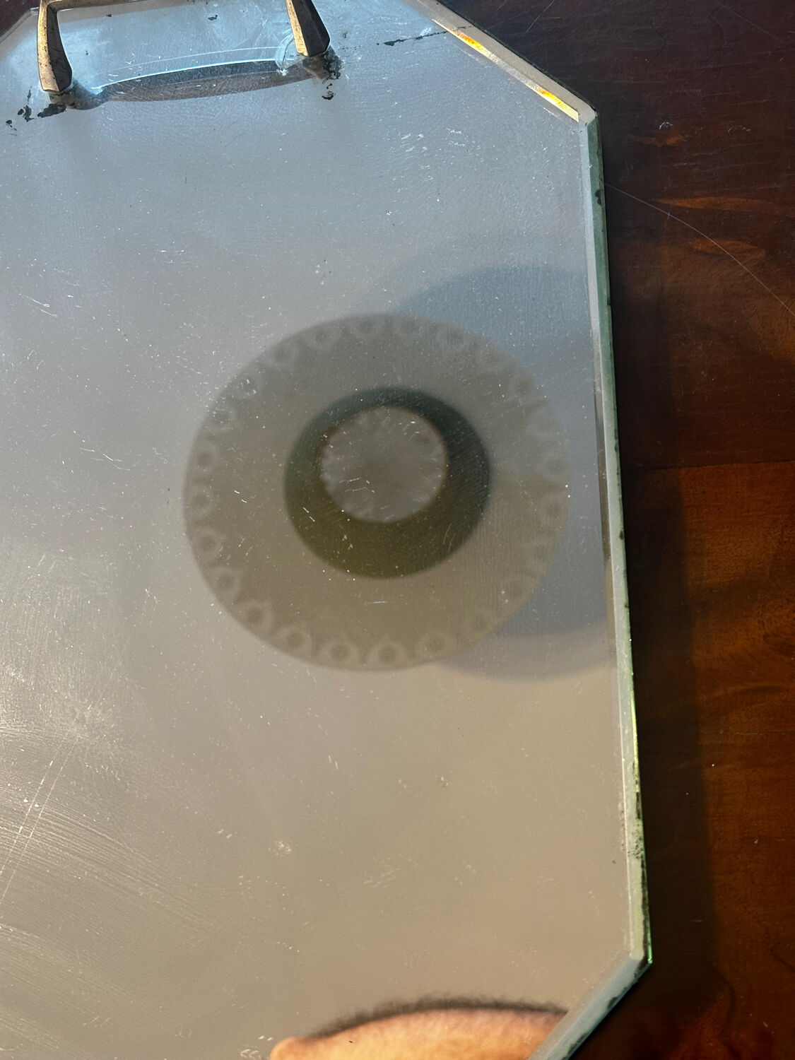 Art Deco mirror plateau - 45/30 cm