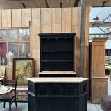 Patinated bar set from the early 20th century.