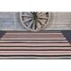 Vintage Turkish Hand-Knotted Wool Cotton Beige Kilim Area Rug 158x217