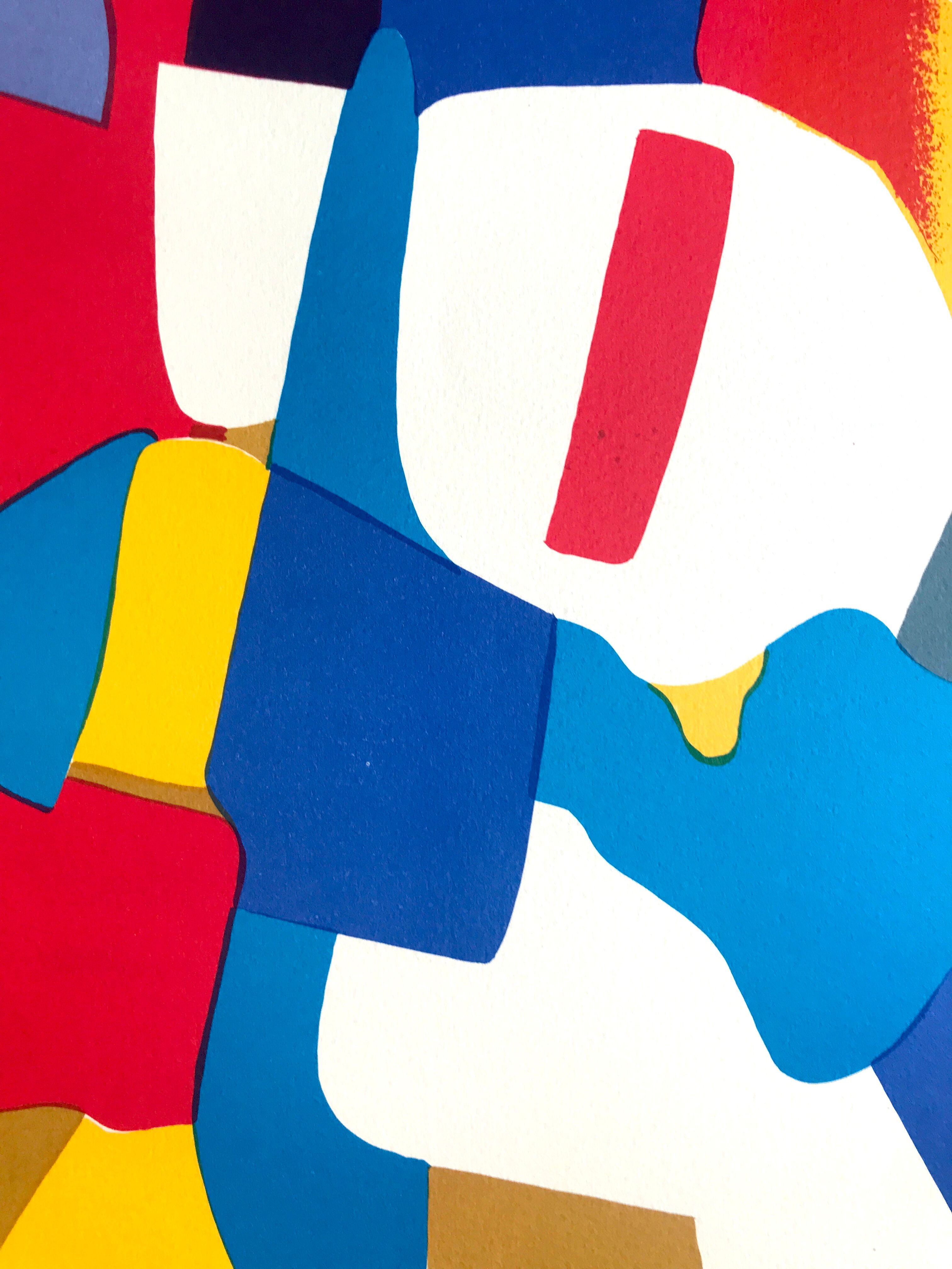 Roland BIERGE, Montfermeil, 1978. Original lithograph signed in pencil.