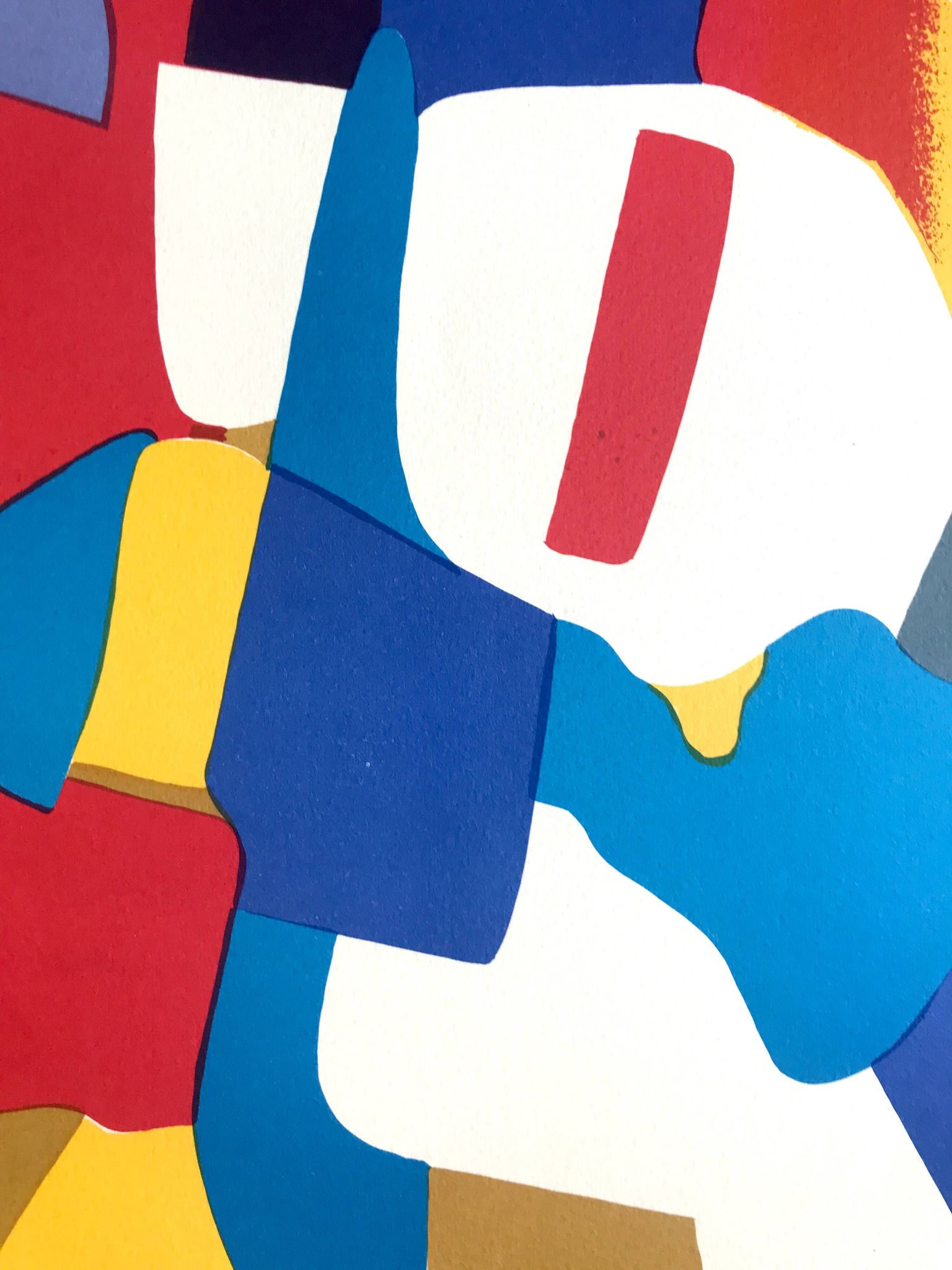Roland BIERGE, Montfermeil, 1978. Lithographie originale signée au crayon