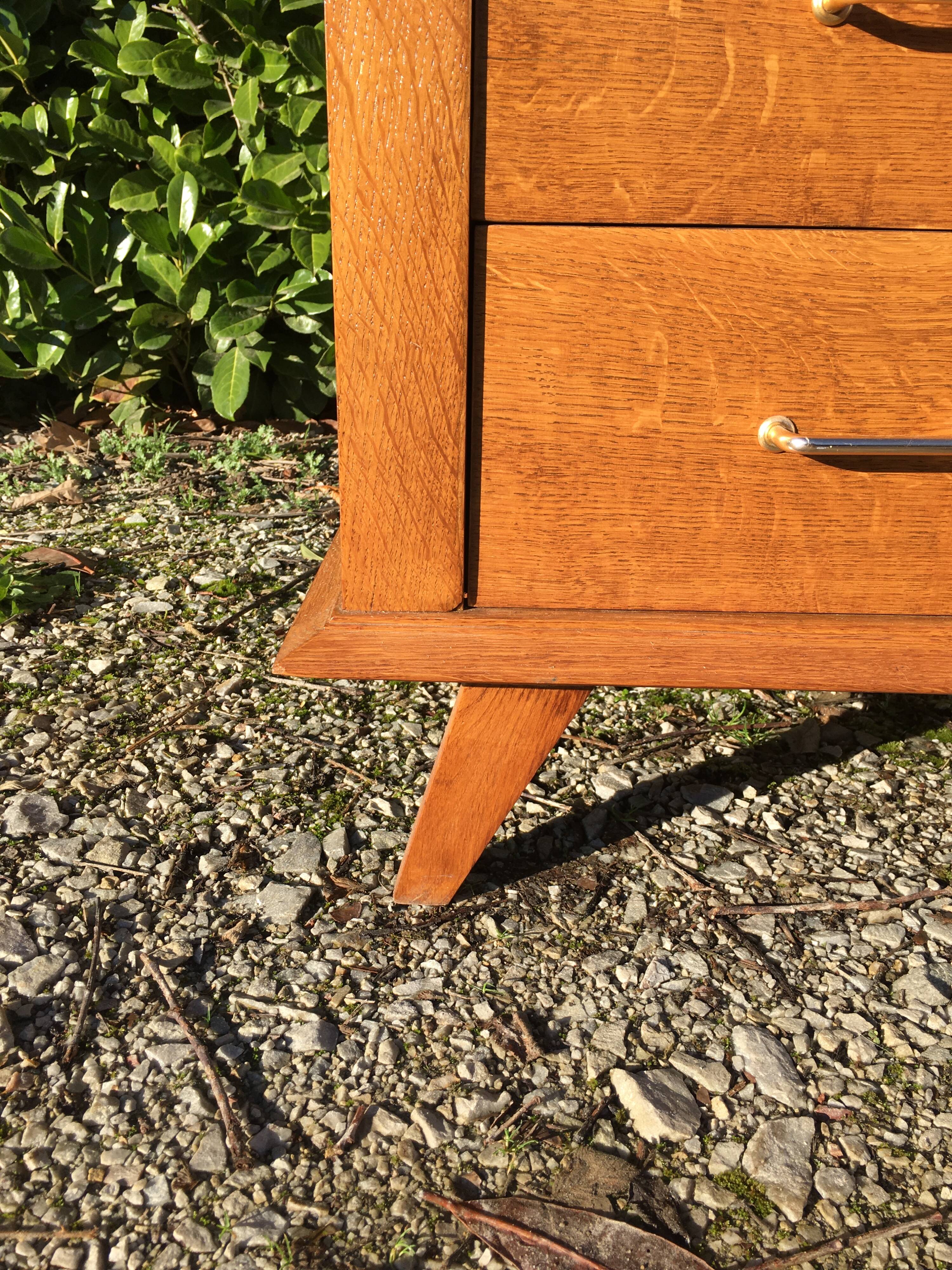 Chest of drawers 4 compass foot drawers