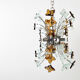 Mid-century glass sputnik chandelier, 1970s