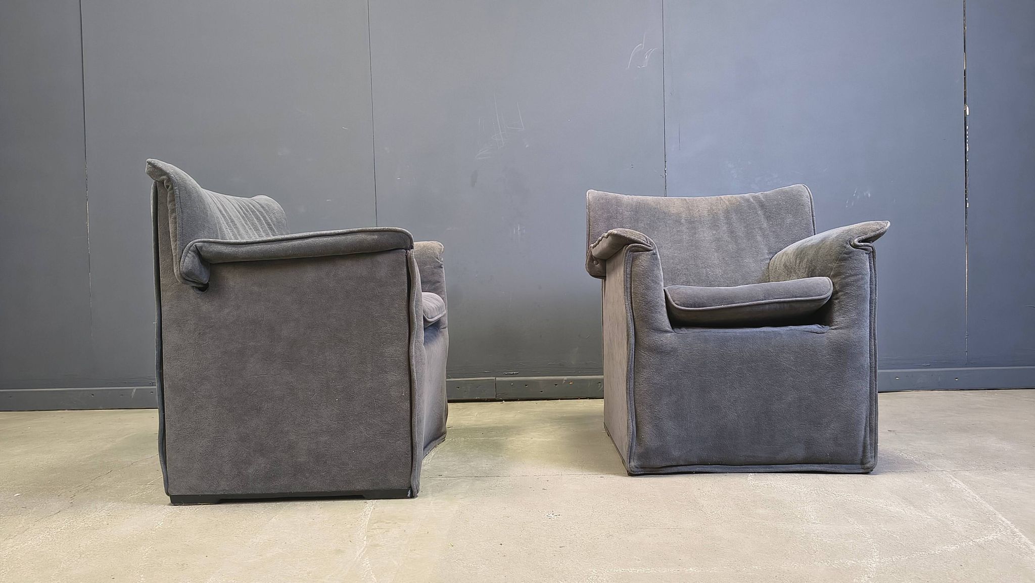 Lauriana armchairs by Afra and Tobia Scarpa for B&B Italia, 1970s