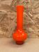 Old vase soliflore murano multilayer glass orange & white vintage