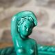 Ceramic cup with mermaid decoration