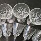 Set of 11 vintage wine glasses