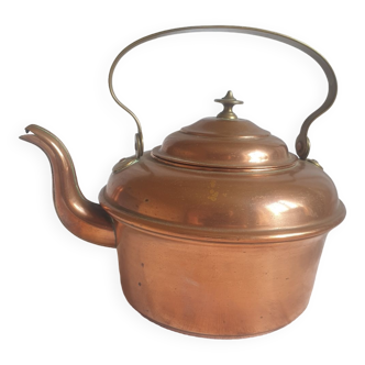 Old copper kettle