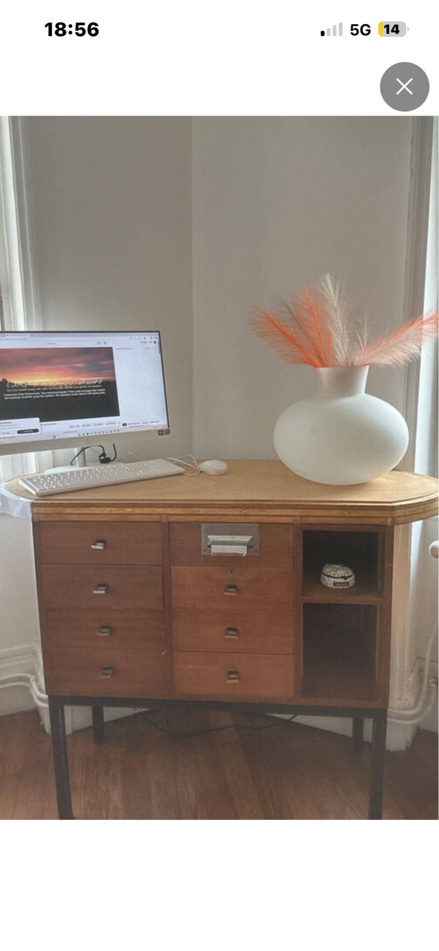Trade furniture, cash register furniture André Ray – Lyon – 1920s