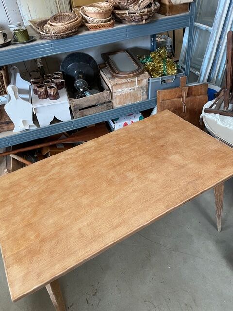 Wooden table Scandinavian type – year 60s