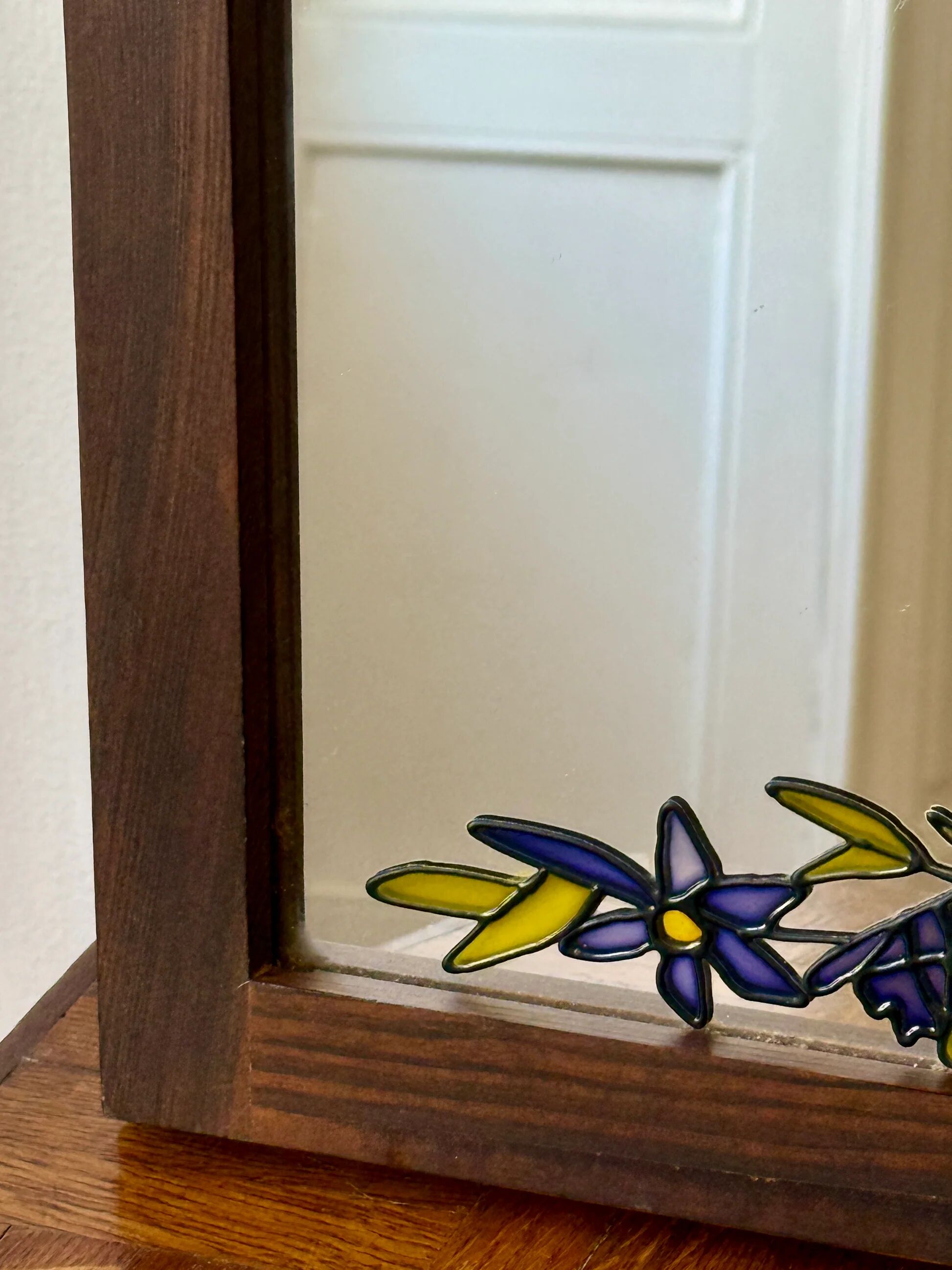 Tiffany style / Art Deco mirror