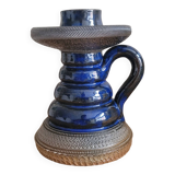 La Redoute x Selency ceramic candle holder 14 blue