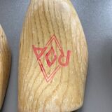 Set of 2 pairs of old shoe trees