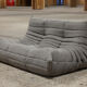 Sofa, armchair and ottoman Togo model designed by Michel Ducaroy 1973