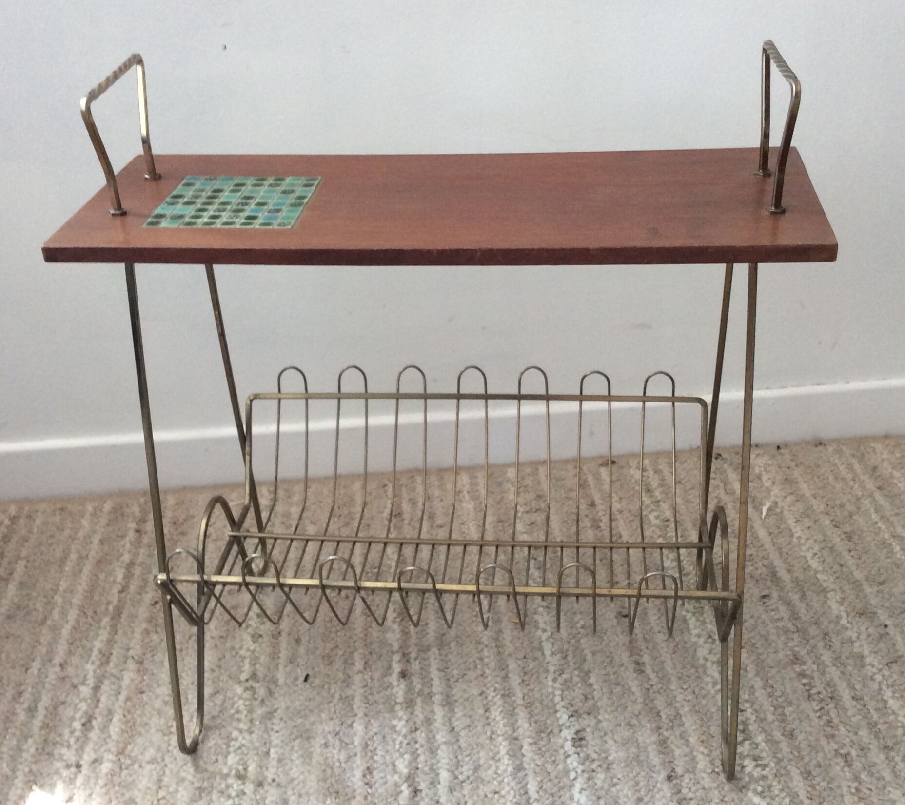 Vintage magazine holders from the 60s-70s