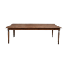 Large solid cherry farm table, 250 x 110 cm