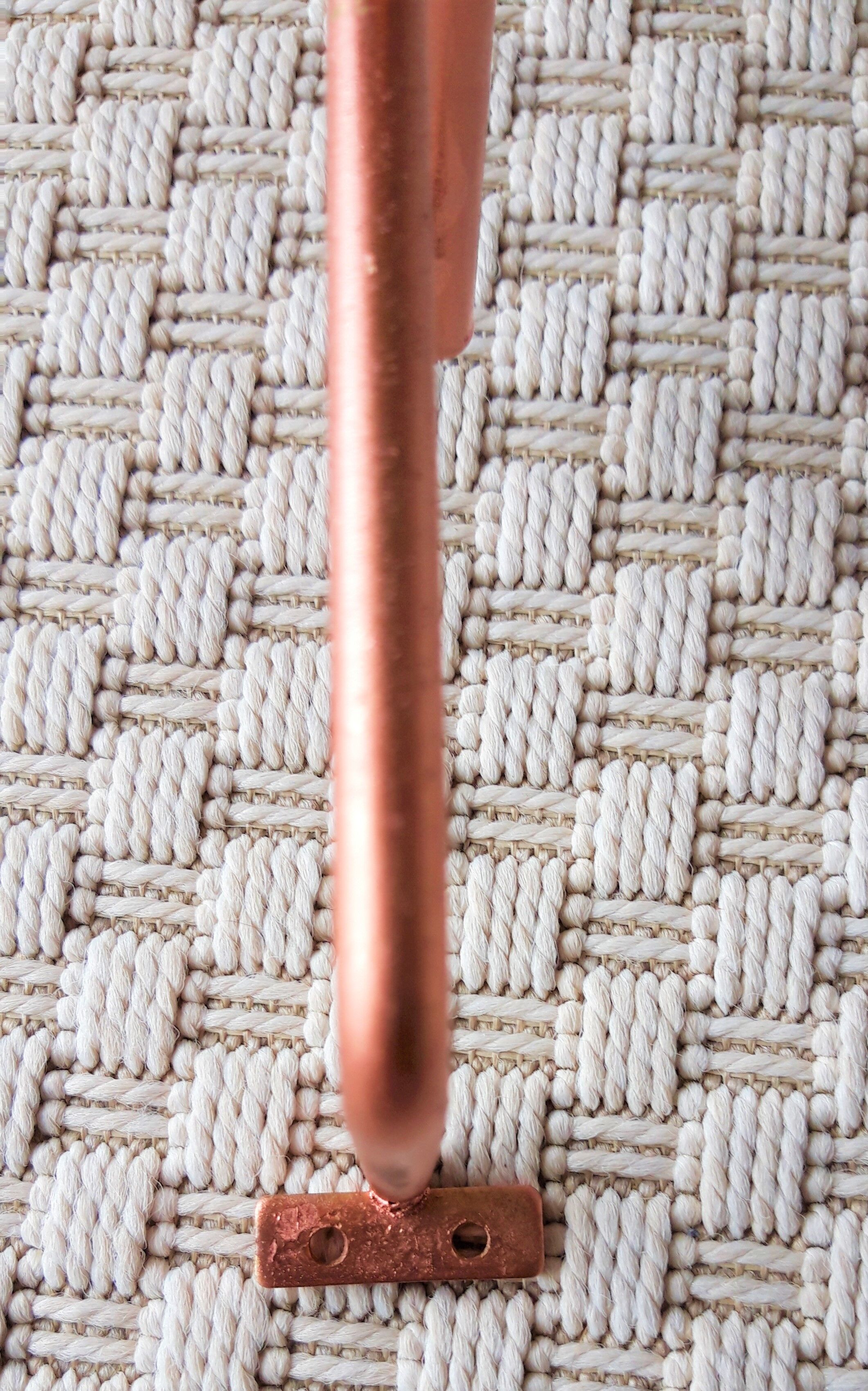 Vintage string wall shelves